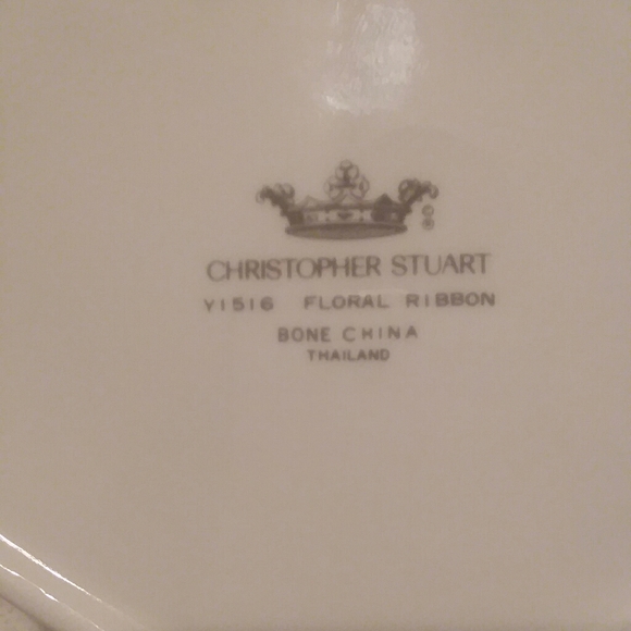 Christopher Stuart Floral Ribbon Trinket Box - Picture 7 of 7